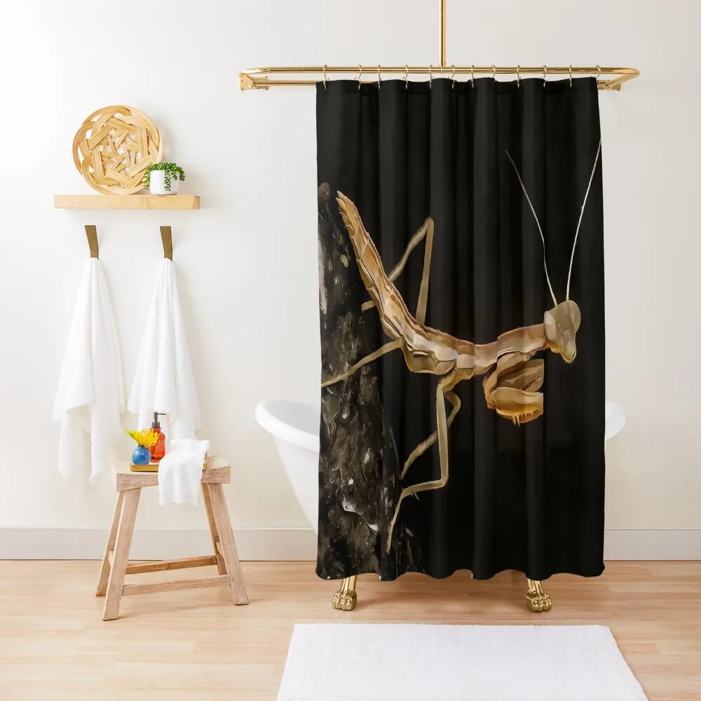 

Praying Mantis Cute Insect Art Shower Curtain Luxury Bathroom Shower Bathroom Showers Cute Shower Curtain
