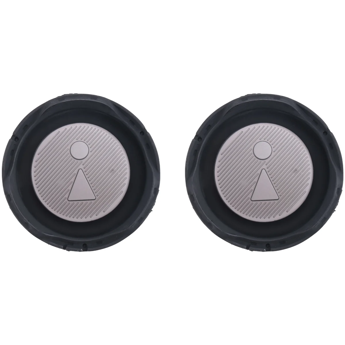 2Pcs 2.75 Inch Audio Bass Diaphragm Passive Radiator 76MM Vibration Membrane Parts Accessories for Xtreme Speaker Repair