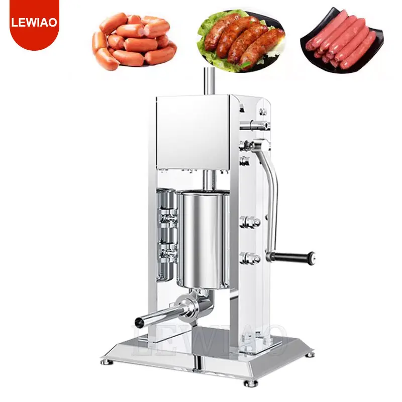 Commercial Industrial Sausage Filling Making Clipper Machine With Various Sausage Casings