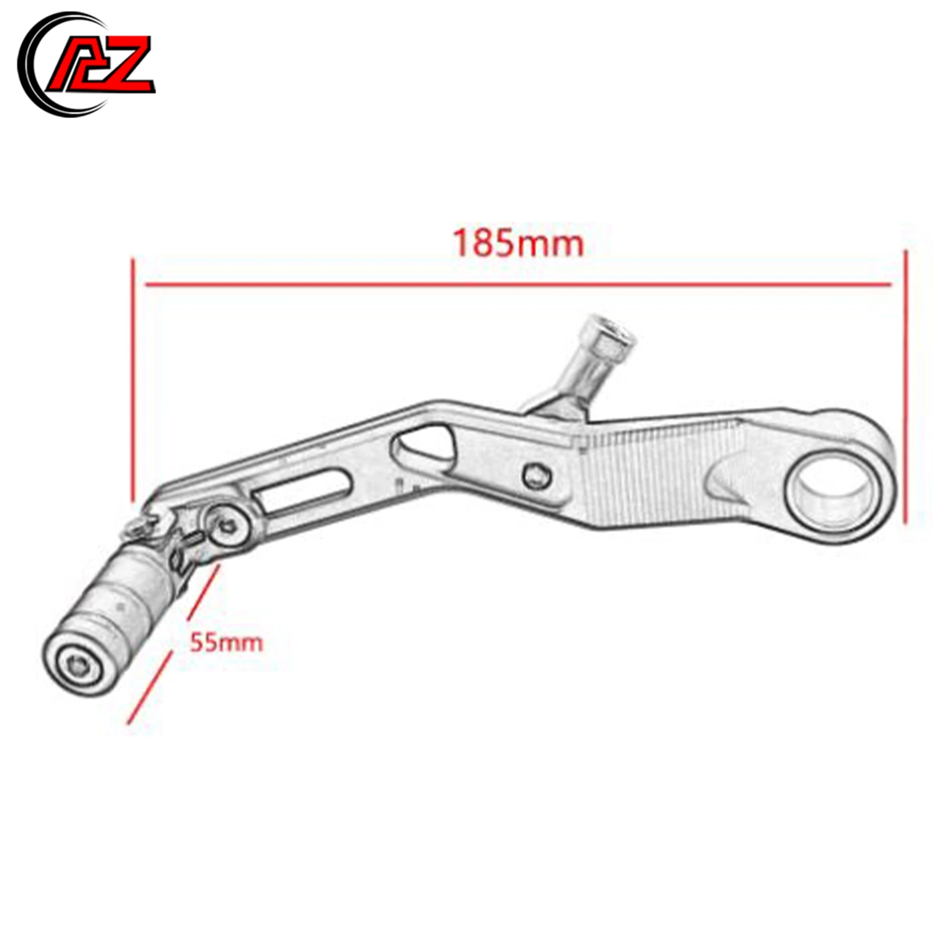 For BMW F750GS F850GS CNC Aluminum F750 GS F 850GS ADV 2018-2021 Motorcycle Pedal Lever  Adjustable Folding Gear Shifter Shift