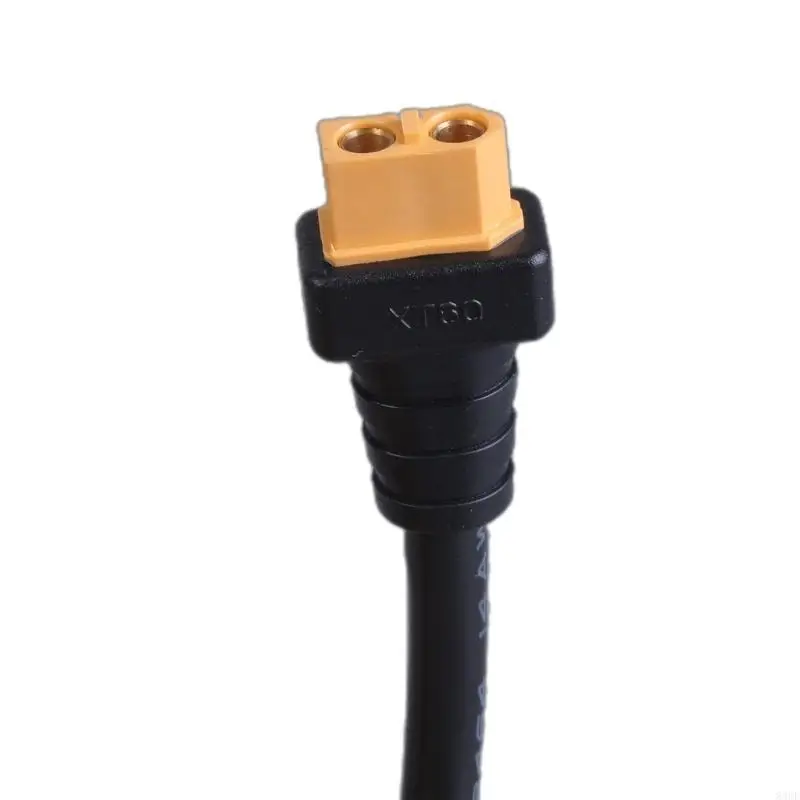 14AWG XT60 Female to Car Male Plug Cable 3.3Feet for Model Ships and Outdoor Energy Storage Power Cord 83CF