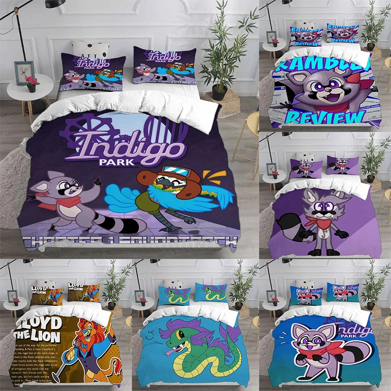 

Детский комплект постельного белья «Парк индиго»