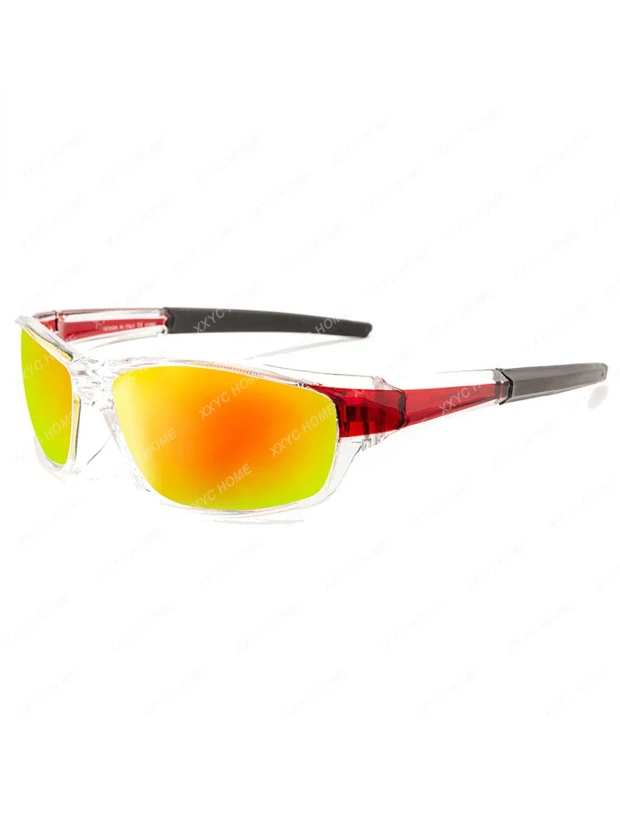 

Polarized fishing glasses men's coated reflective sunglasses UV400 sports cycling locomotive sunglasses