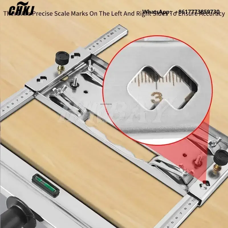 

CHKJ For Electricity Circular Saw Trimmer Edge Guide Positioning Cutting Board Tool Woodworking Router Circle Milling Groove