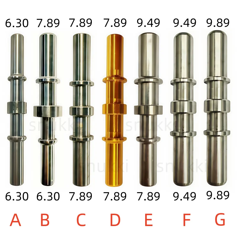 Męskie złącze ze stali nierdzewnej 6,30 złącze męskie 7,89 mm 9,49 uniwersalne ogólne auto metalowe złącze przewodu paliwowego 2 szt. dużo
