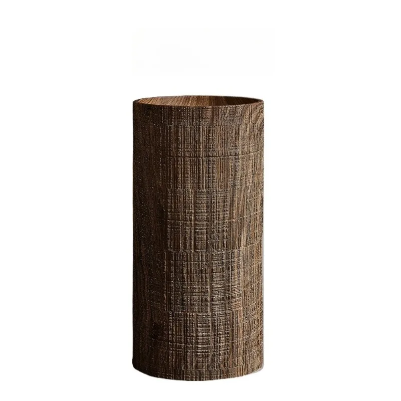 Simple artificial stone one-piece column basin, small hand wash pool, balcony floor-to-ceiling integrated face plate