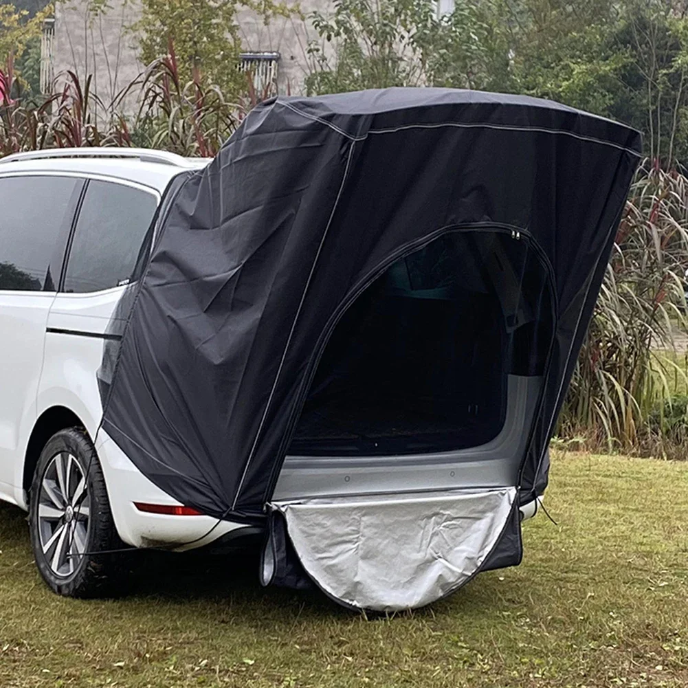 Car Rear Roof Outdoor Equipment Camping Tent Canopy Tail Ledger Picnic Awning For BenZ BWM Volkswagen Skoda Mazda Toyota For SUV