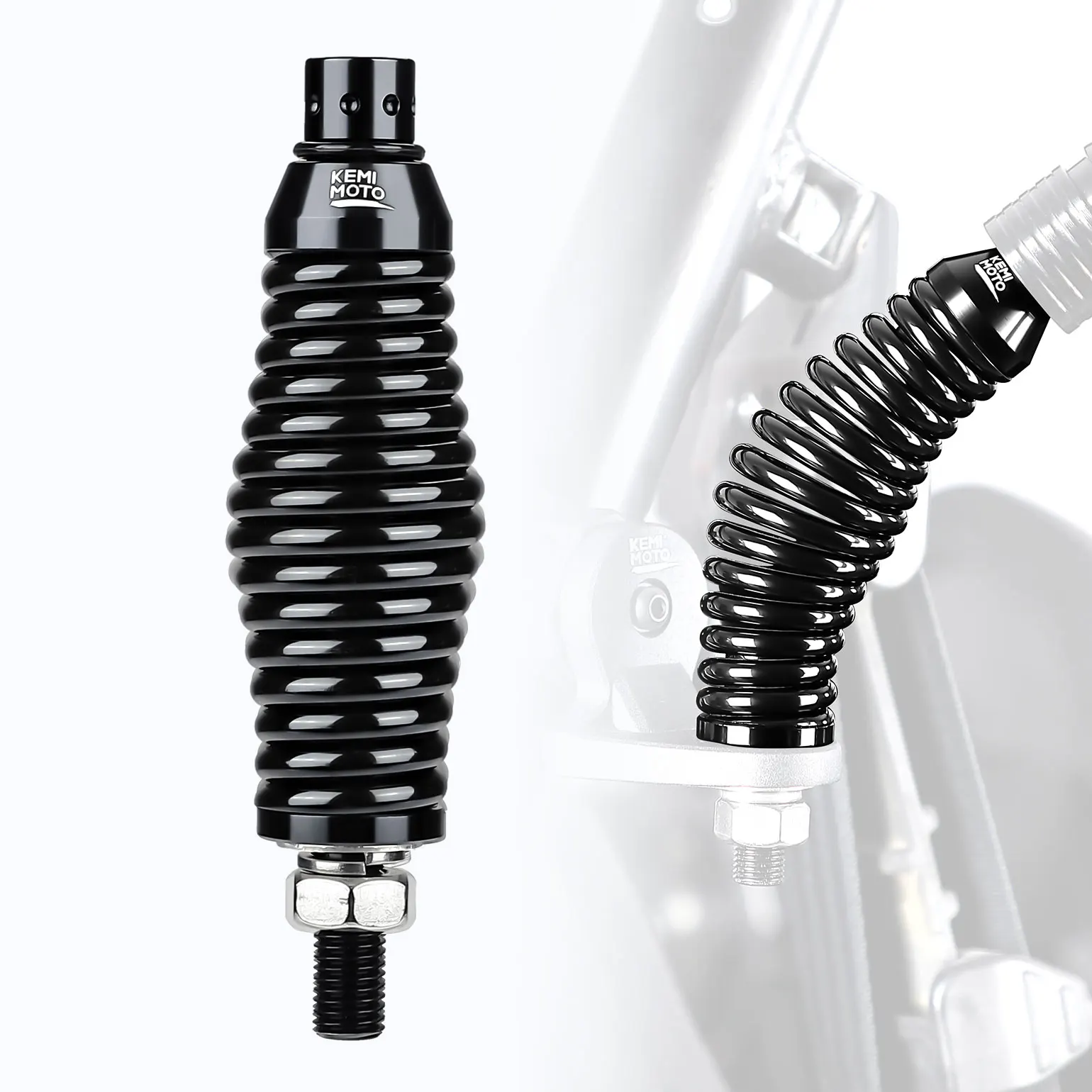 UTV Heavy Duty Whip Lights Spring Mounting Base LED Whip Lights Spring Base Quick Release for ATV UTV Off-Road Boat RZR SXS