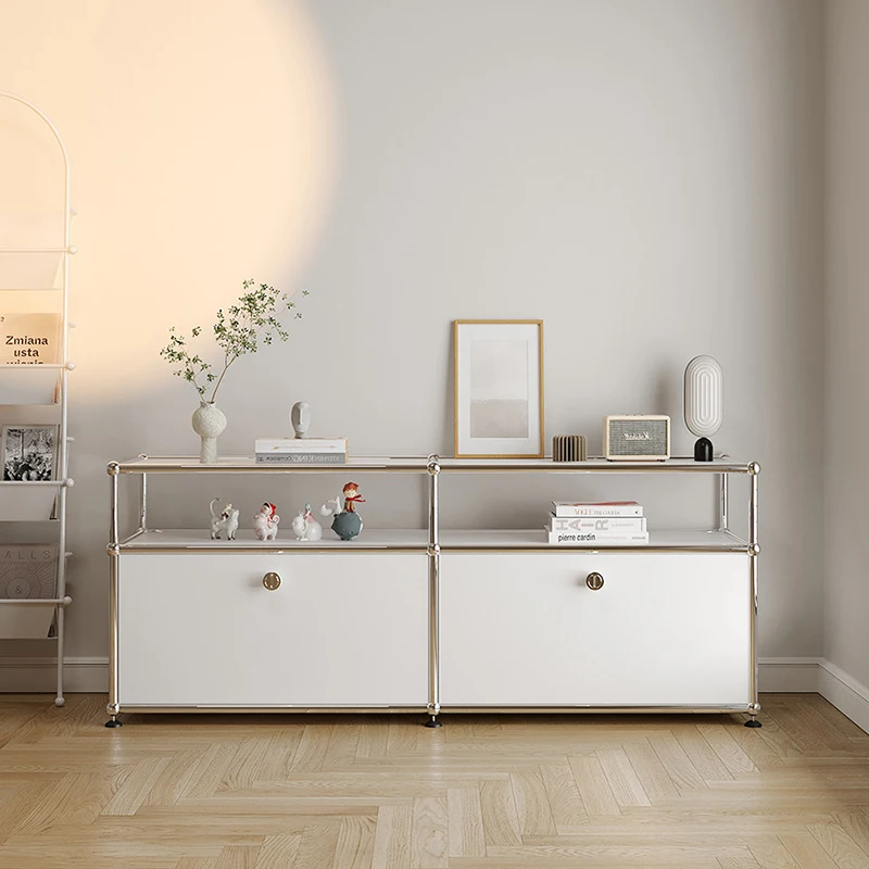Postmodern Aesthetic Living Room Cabinets Customizable Luxury Organizer Cabinets Replica Creative Gabinete Postmodern Furniture