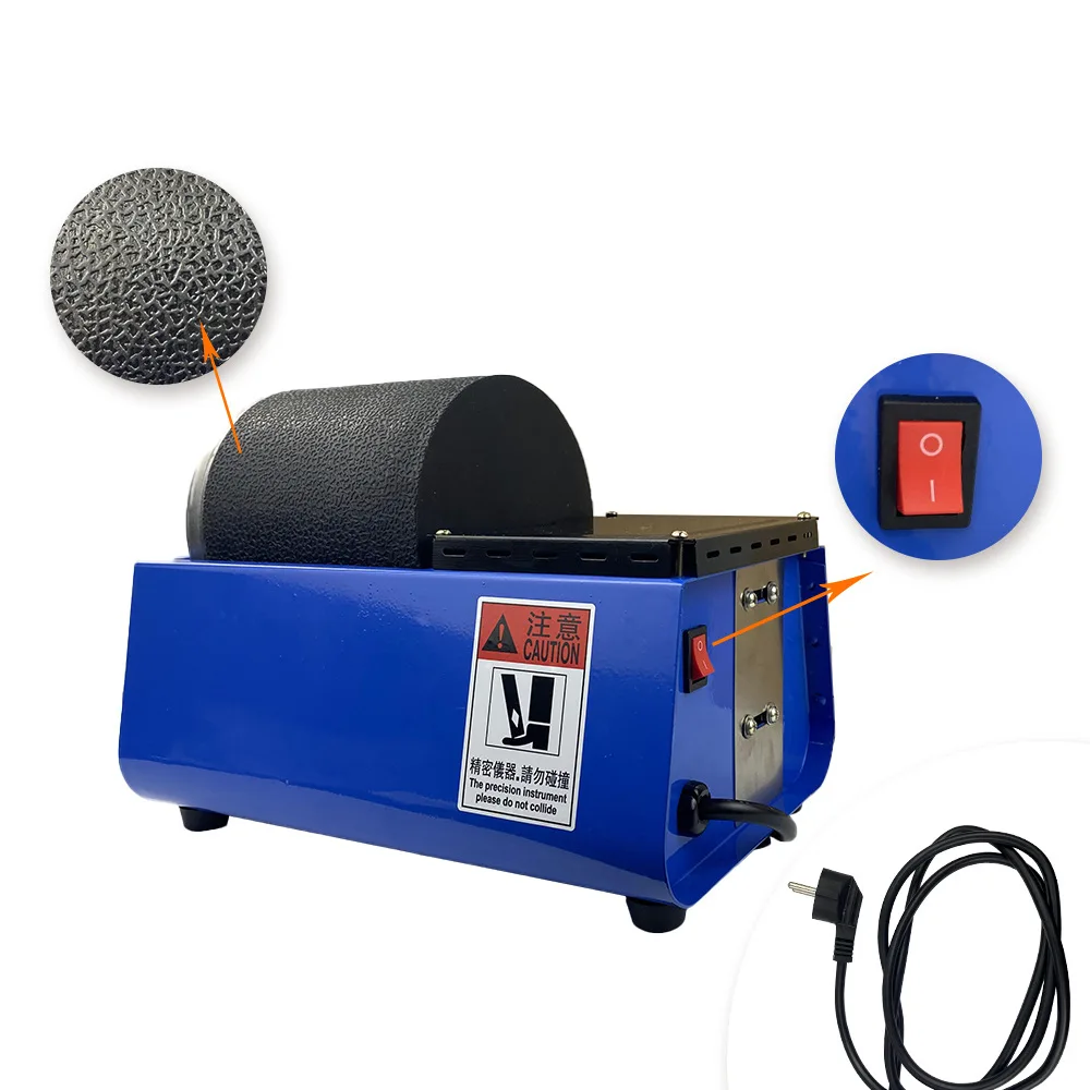 Mini desktop roller polishing machine
