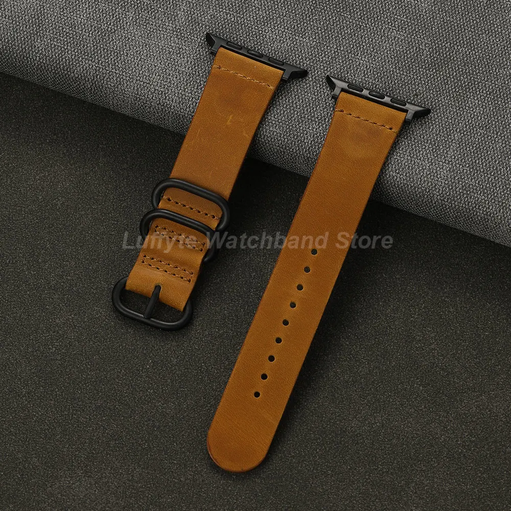 Men Crazy Horse Lea…