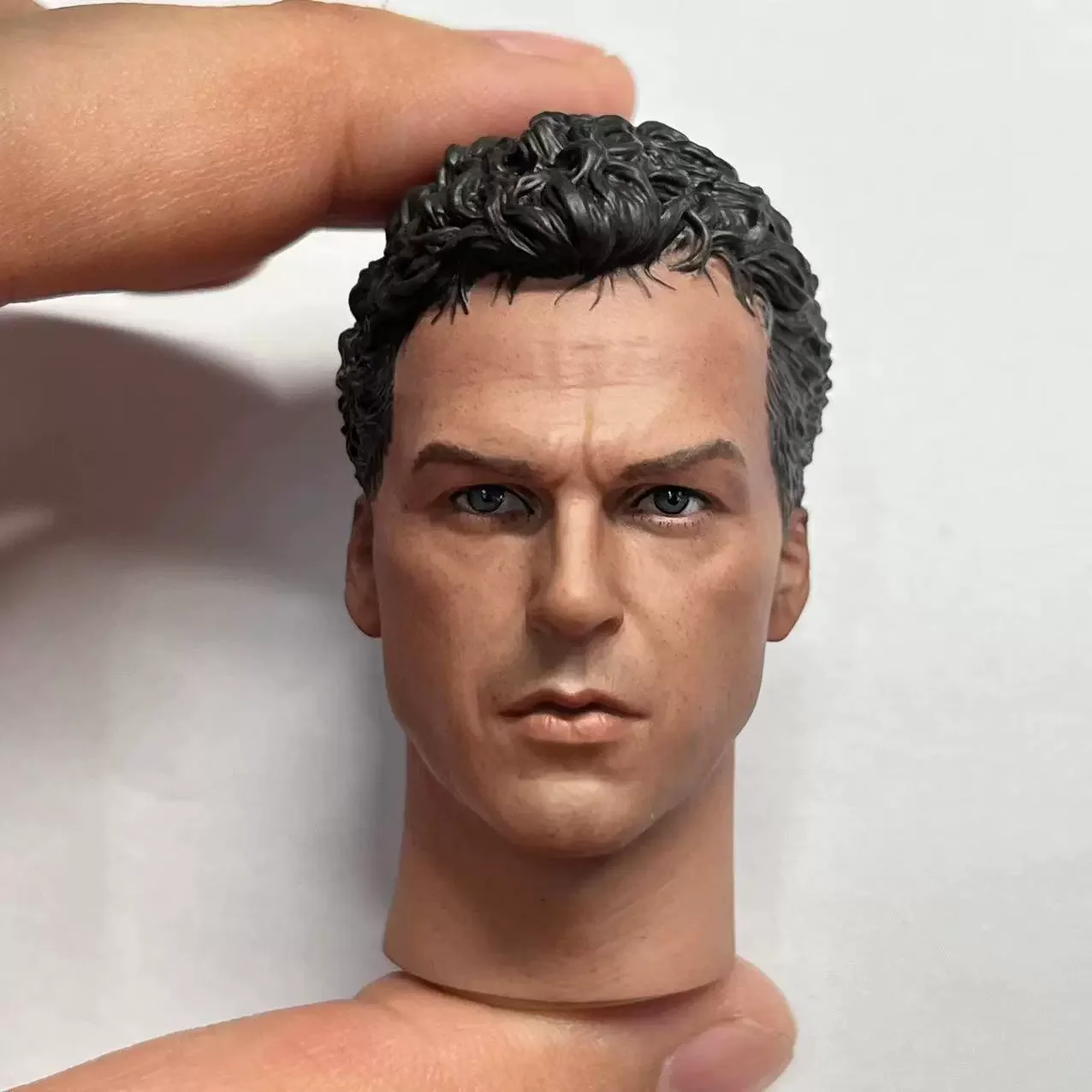 

Michael Keaton Male Head Carving Sculpt Painted Star Actor Star 1/6 Soldier Model For 12'' Action Figure Body Doll Real Show