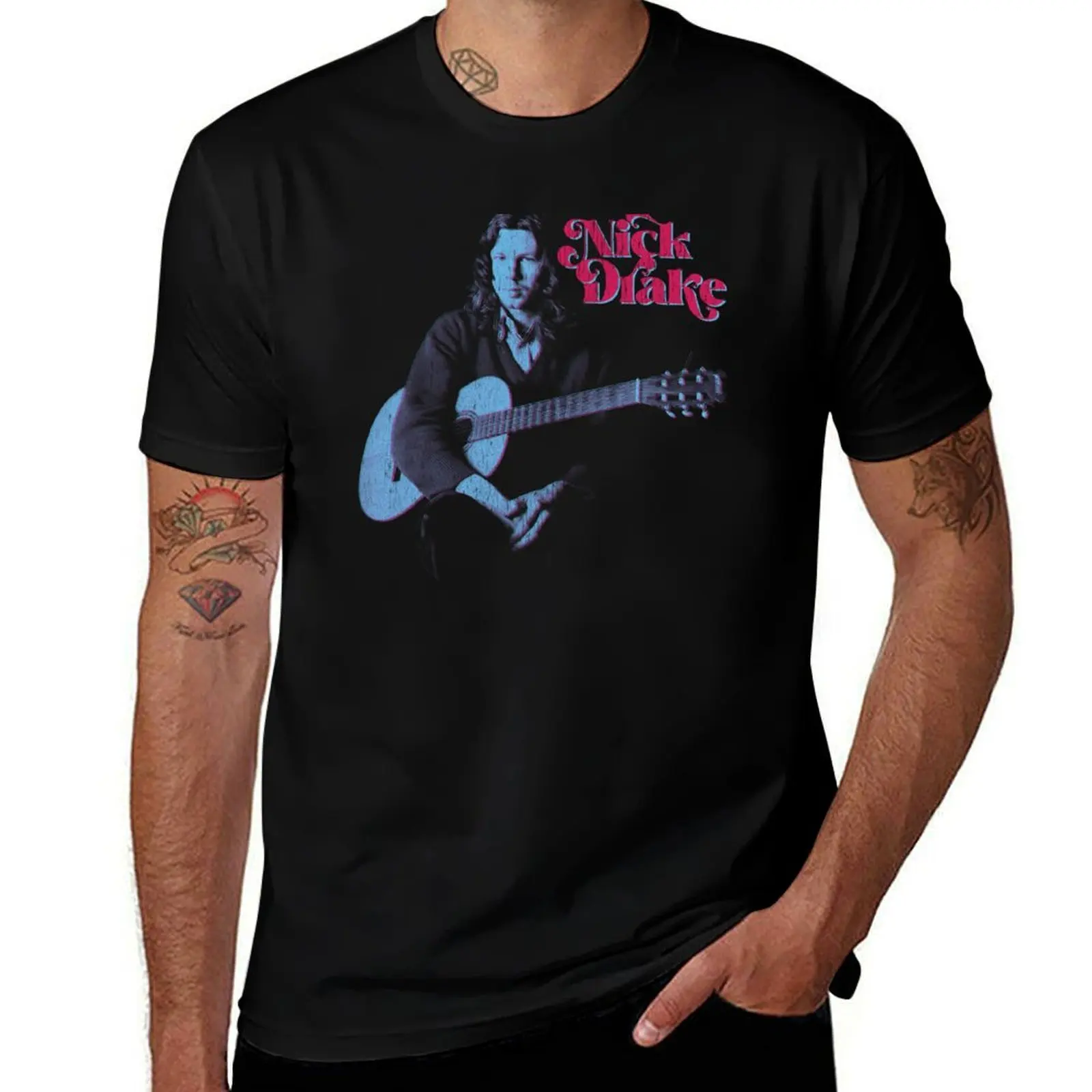 

Nick Drake T-Shirt t shirt for man man t shirts cotton men t shirt cotton 100% T-Shirt