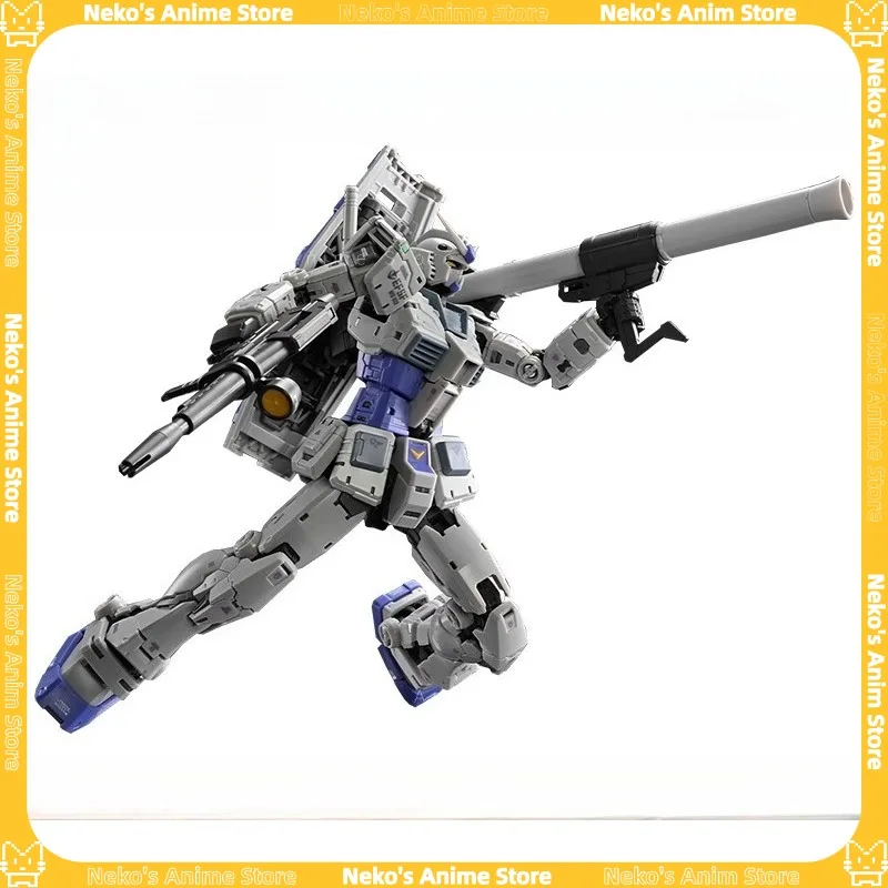 PB 【Disponibile】 BANDAI RG 1/144 G-3 Gundam Ver.2.0 Kit modello Action Figure Modello anime Giocattoli alla moda Bambola da tavolo Regalo da collezione