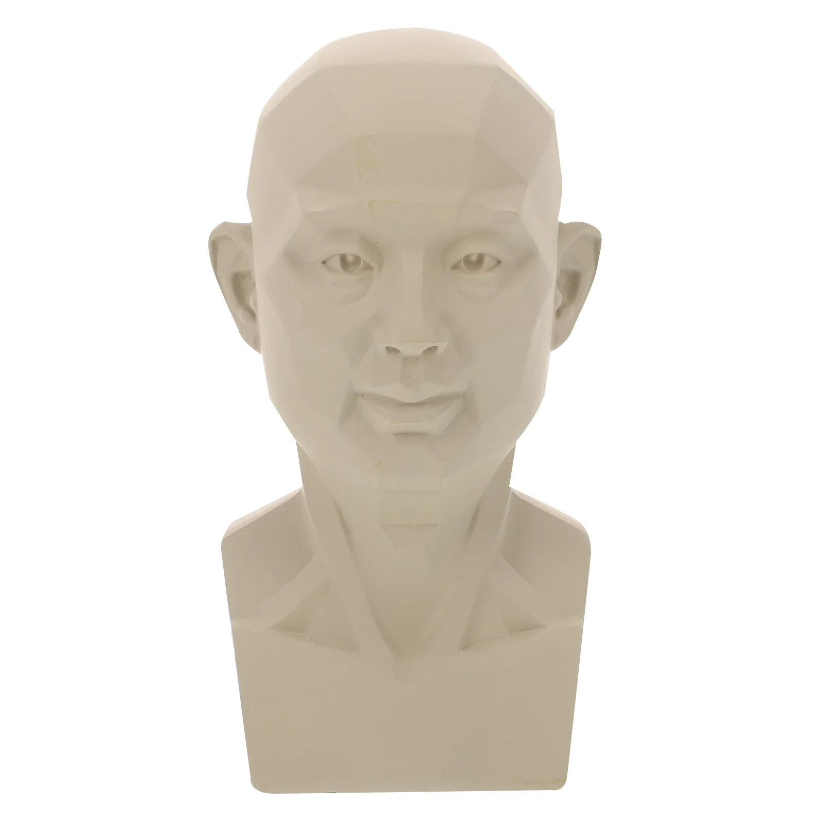 

Sketch Avatar Teaching Aids Statue Human Bust Model Learning Sculpture Ornaments Resin Mold Middle Aged Drawing