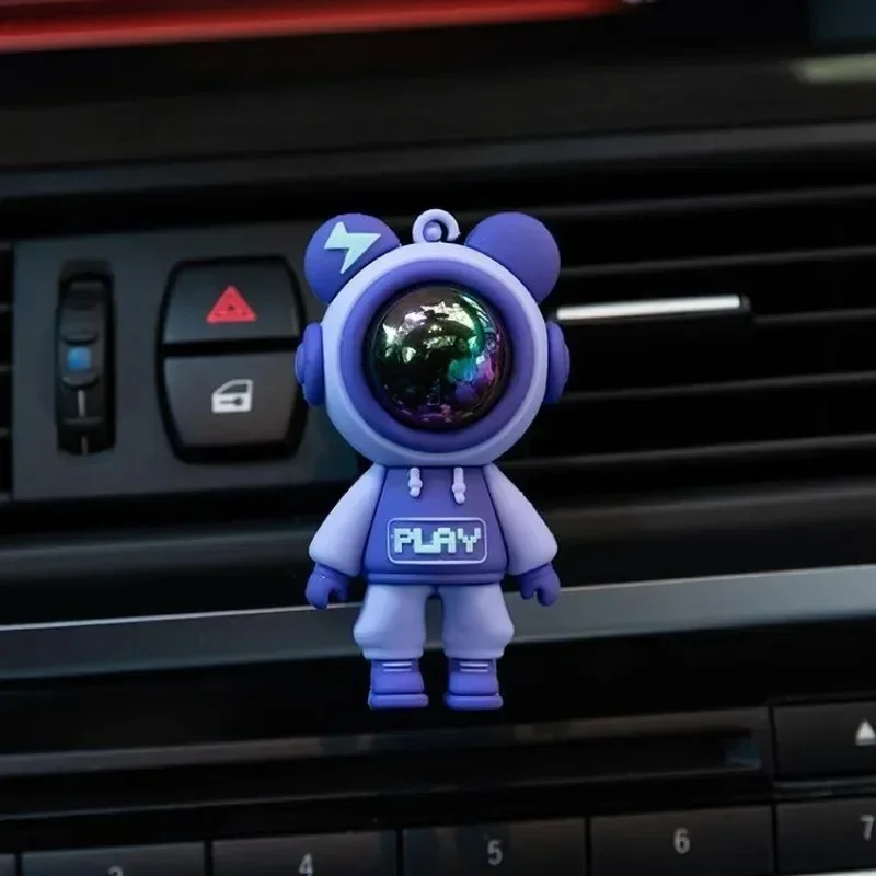Personalized Car Air Outlet Aromatherapy Perfume Air Conditioner Mouth Interior Decoration Creative Car Cartoon Car Spacer image 4