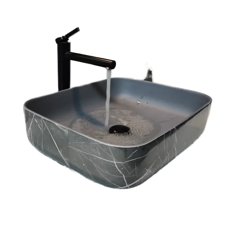 Modern Square Solid Surface Countertop Bathroom Sink Vanity Basin Custom Wash Basin OEM Factory