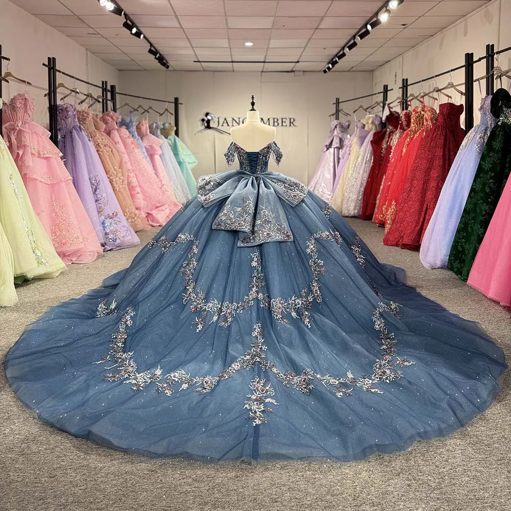 Elegant Lace Quinceanera Dresses Customized Princess Crost Mexican Ball Gown Sweetheart Sweet 16 Birthday Vestido De 15 XV Anos
