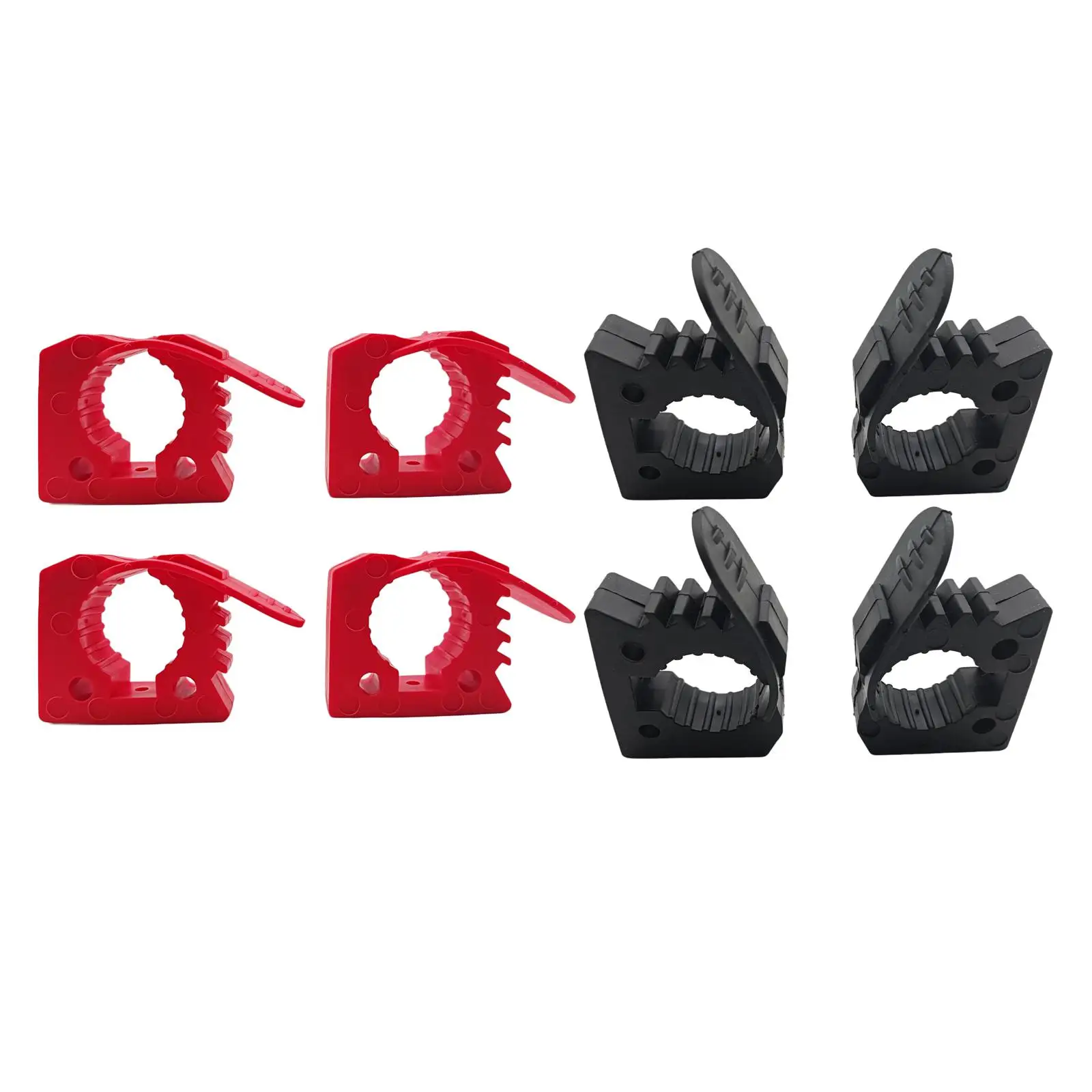 4x Generic Quick Release Rubber Clamp Mount Kit Tool Organizer Parts Easy to Install Car Accessories Tool Handles for RV view 5