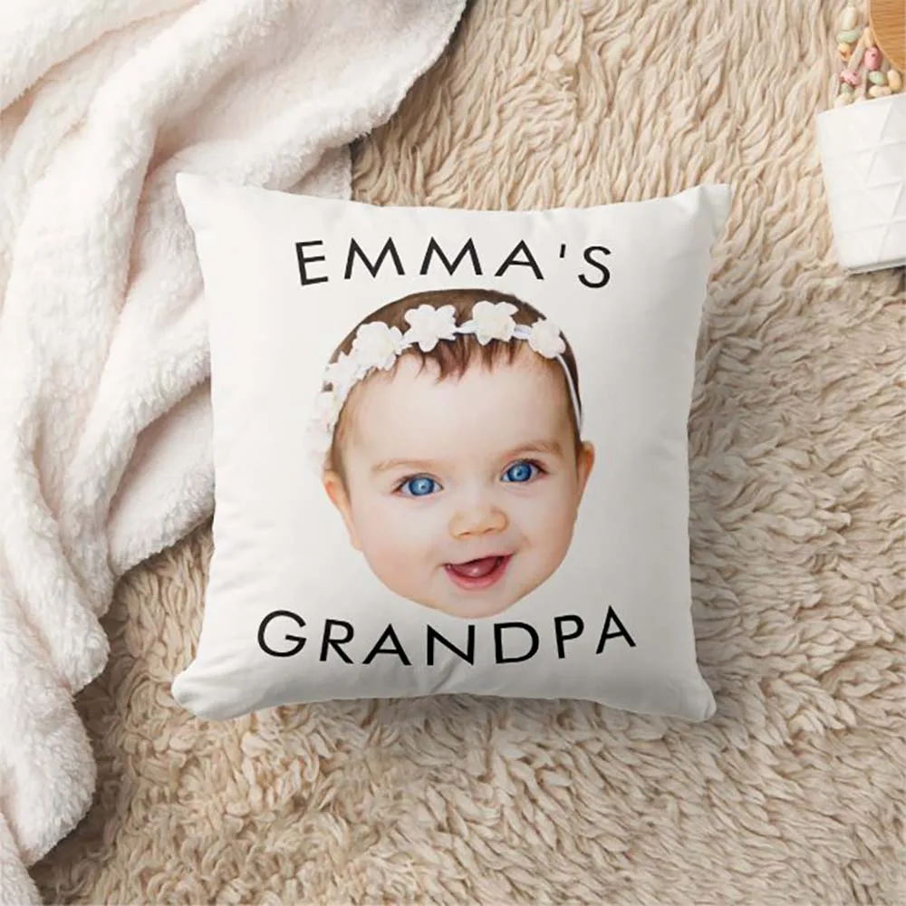 

Custom Baby Head Pillow,Funny Quotes Pillow,Personalized Human Portrait Pillow from Photo,Pet Loss Memorial Gift,Pet Lover Gift