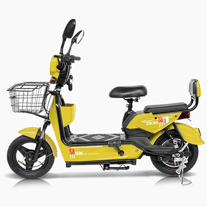 2025 Kelansini 48V12A Rear Hub Motor Steel Frame 3-Speed Adult Electric Motorcycle Lead-Acid Battery Dual Suspension 31-60km