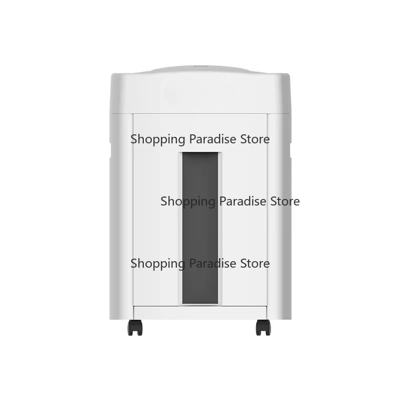 PS7 Paper Shredder Machine for 15 Sheets - Cross-Cut Shredding for Paper CDs Cards Nails Pins - Document Destruction Tool