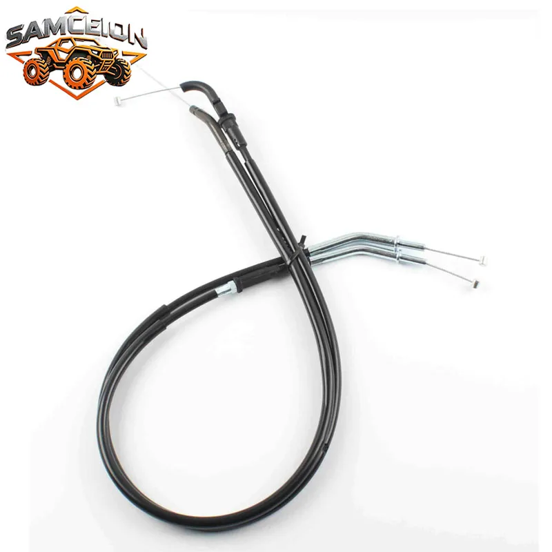 High Quality Throttle Cable Set Fit For Kawasaki Z900 2017-2024 ZX6R 2013-2017 ninja650 2017-2024 ninja 250SL Z250SL