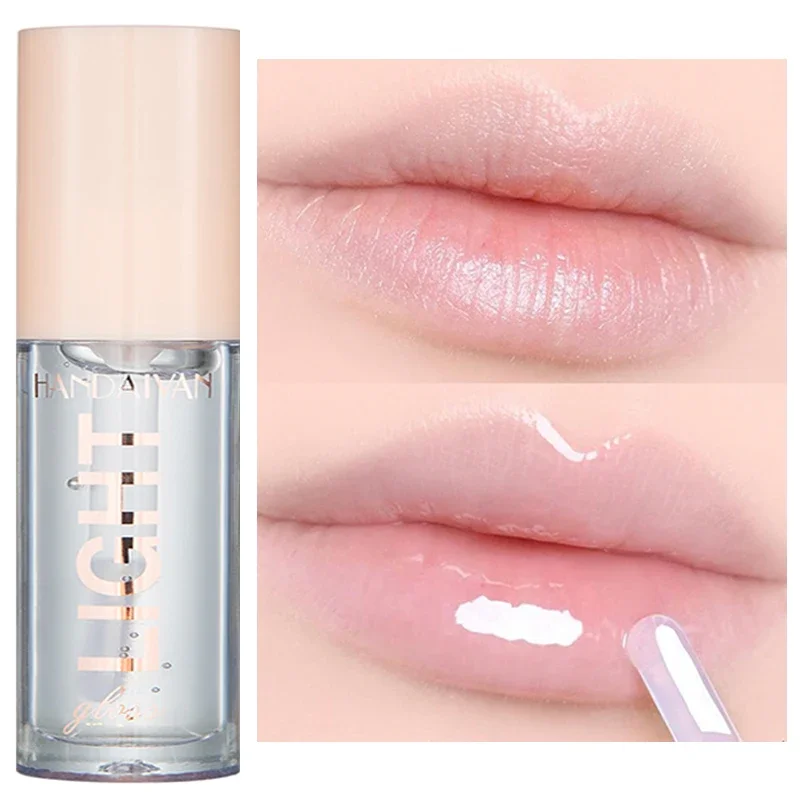 Waterproof Mirror Nude Lip Gloss Long Lasting Moisturizing Colour Rendering Non Sticky Cup Liquid Lipstick Lips Makeup Cosmetics