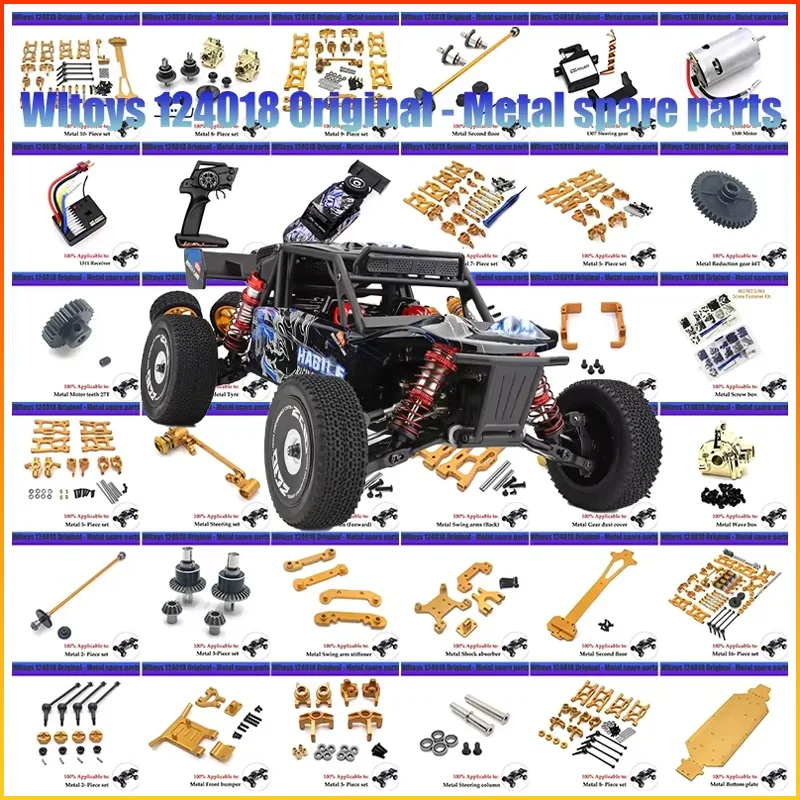 Metalen upgrade voor- en achterste kardanische as 12 mm adapter voor Wltoys 144001 144002 144010 124016 124017 124018 124019   RC auto-onderdelen