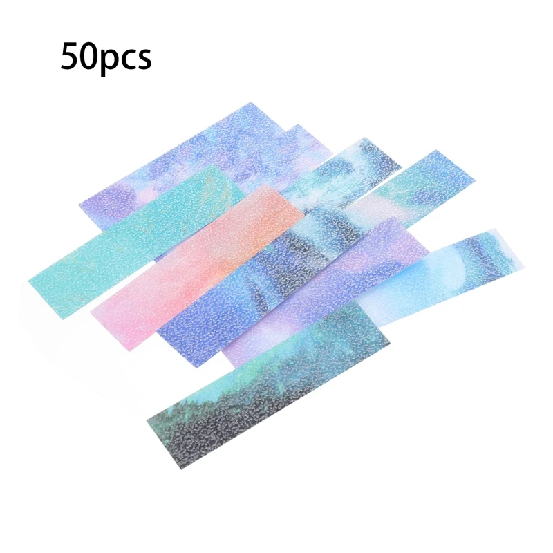 50 Pcs Fidget Textured Strips Anti Stress Tactile Sensory Calm Textures Strips Stickers