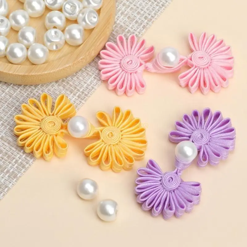 

31BF Elegant Button for Chinese Traditional Clothing Handcraft Accessories Stylish Buttons Chinese Cheongsam