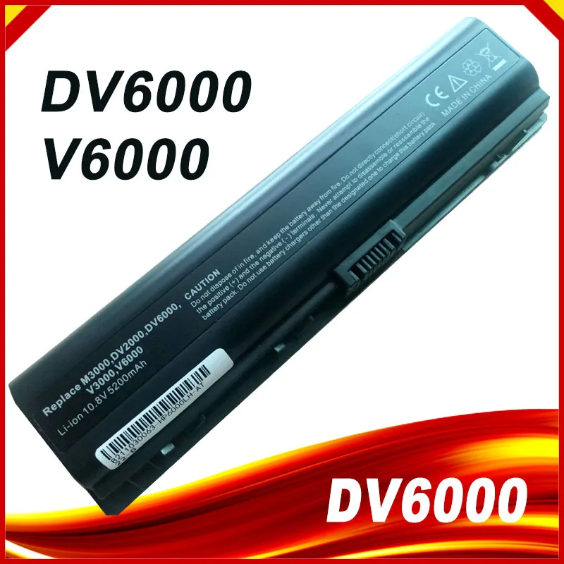 

Battery for HP Pavillion dv2000 v3000 V6000 dv6000 G6000 G7000 Compaq Presario A900 C700 F500 F700 LAPTOP 440772-001 HSTNN-DB42