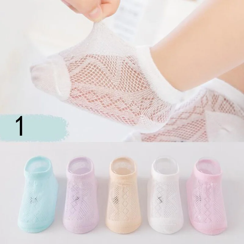 5Pair Summer Thin Baby Socks