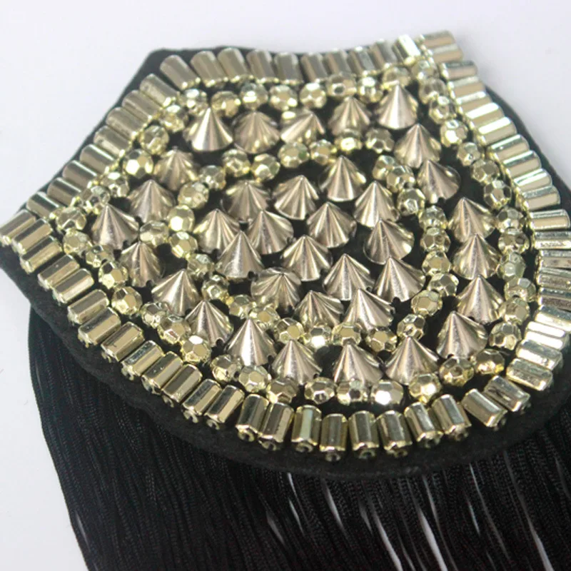Epaulette/epaulet shoulder/charreteras/New arrival handmade kpop clothing accessories suit decoration brooches/broches/brosche