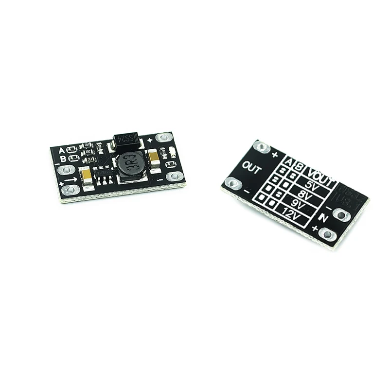 Módulo de placa convertidora Mini Boost de DC-DC, regulador de voltaje de 3,7 V a 12V, módulo de placa PCB, elevador de batería de litio