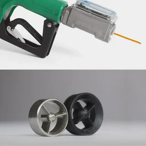 Digital Turbinenflussmesser PCB -Durchflussmesser elektronischer Durchfluss -Indikatorsensor für Brennstoffbrennstoff Kerosin Methanol Wasser auszurechnen 12 Hauptverkaufsmesserflussflüssigkeit - №9