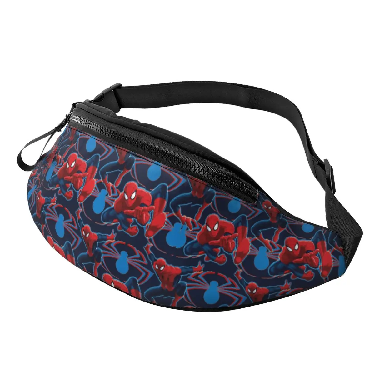 

Spider-Man Logo Pattern Small Sling Bag Chest Crossbody Shoulder Sling Backpack Travel Hiking Daypacks Pattern Pack