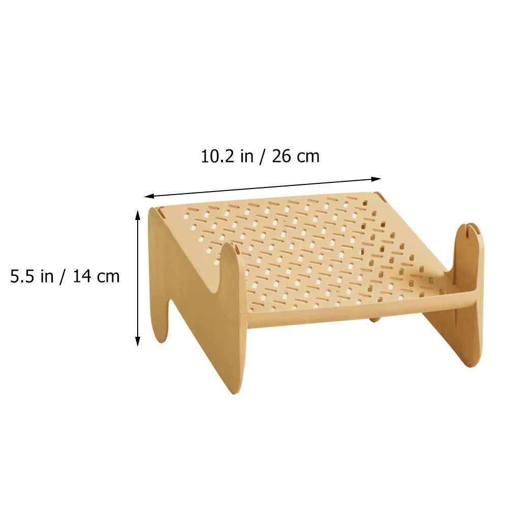 

Saving Rack Pp Plastic Shoe Holder Plastic Multi-Layer Shoe Shelf For Home Dorm Non-Slip Shoes Storage Organizer