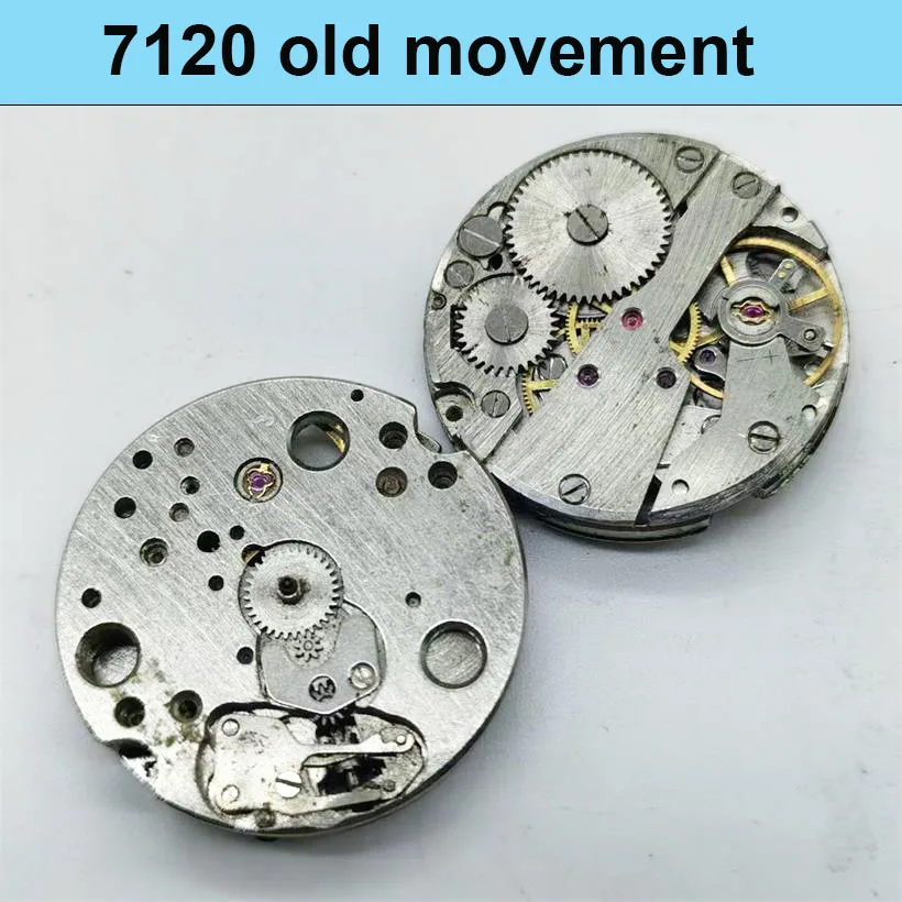 Beginner-Friendly 7120 Non-Functional Watch Movement Accessories for Practice Dismantling And Researching Old Watch Movements