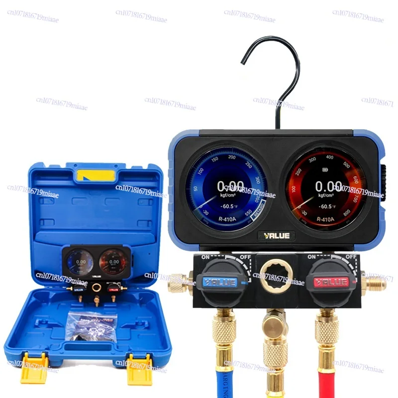 VRM2-X digital display colorful screen refrigerant fluoride charging electronic watch double watch group