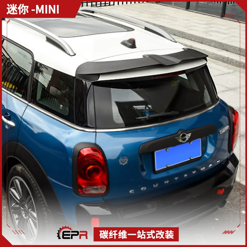 

Подходит для Mini Mini COUNTRYMAN F60, модификация из углеродного волокна, заднее крыло JCW, верхнее крыло, фиксированное ветровое крыло