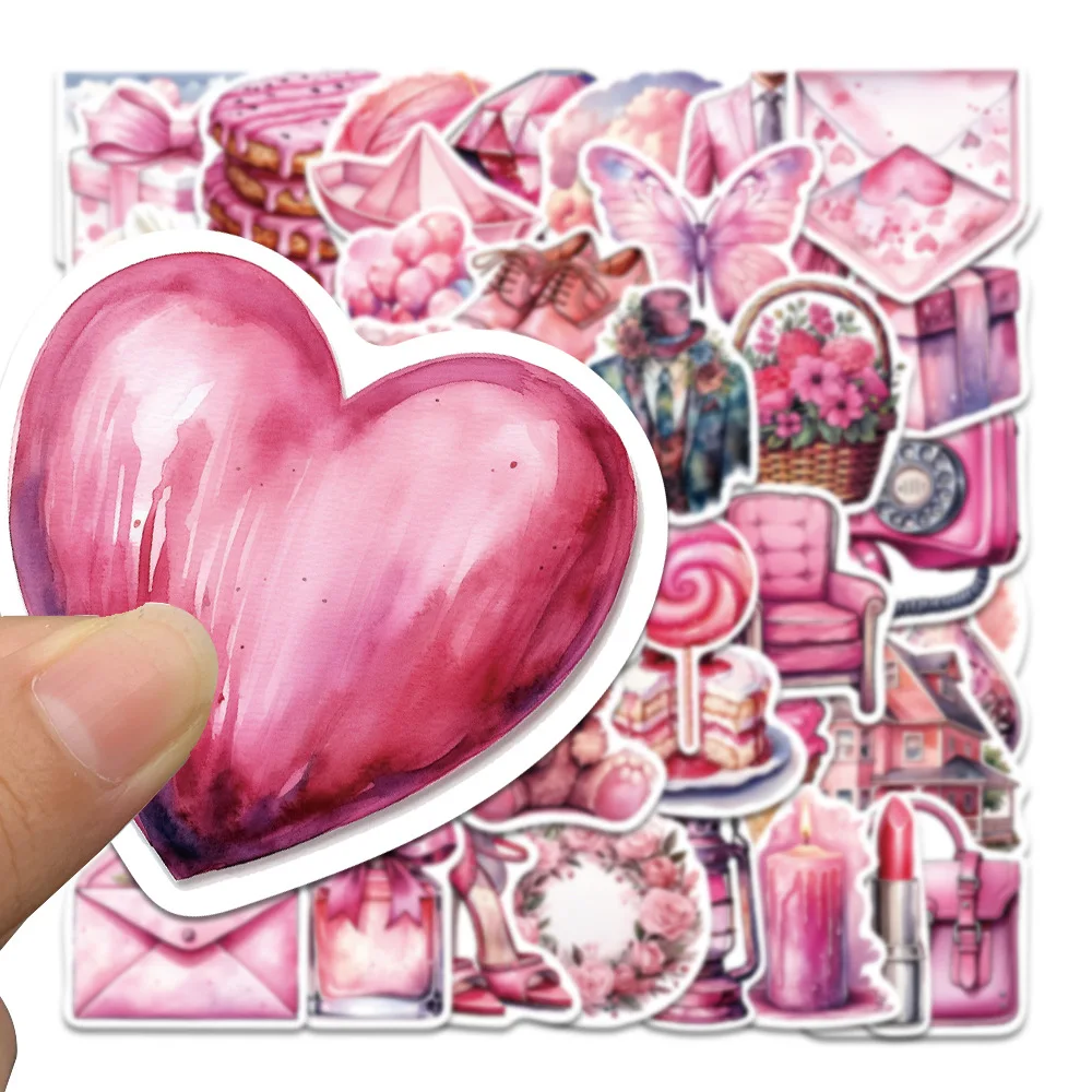 Pegatina de Graffiti impermeable para boda, adhesivo decorativo estético para taza de equipaje, portátil, teléfono, álbum de recortes, 10/30/50