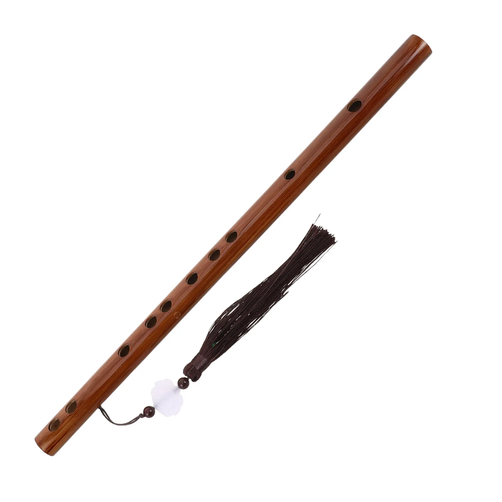 G Key Bamboo Dizi Flute Chinese Traditional Bamboo Woodwind Balanced Tone Beginner Practice Group Teaching Online Class