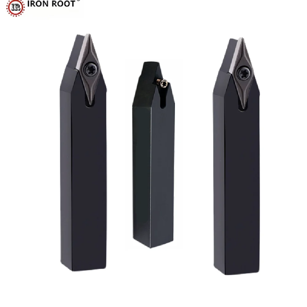 IRON ROOT External Turning Tool Holder 1P SVVCN1616H16,SVVCN2020K16,SVVCN1616H11,SVVCN2525M16 CNC Lathe Turning Tools  VCMT