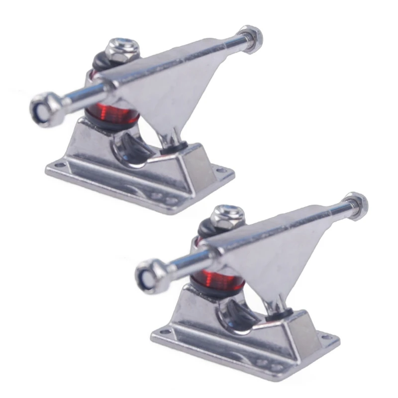 yunyun 1 paire supports roue skateboard pour camions en aluminium résistant aux chocs