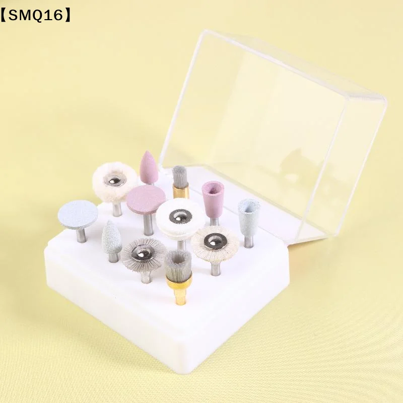 12 PCS Upgraded Silicone And Brush Grinding Head Mixed Polishing Set - Achieve High-gloss Polishing With Polishing Paste【SMQ】