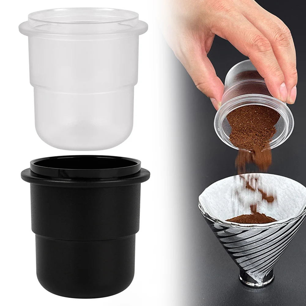 58mm Espresso Portafilter Powder Cup Coffee Powder Receiving Cup Coffee Bean Measuring Cups Espresso Sniffing Mug Dosing Cup