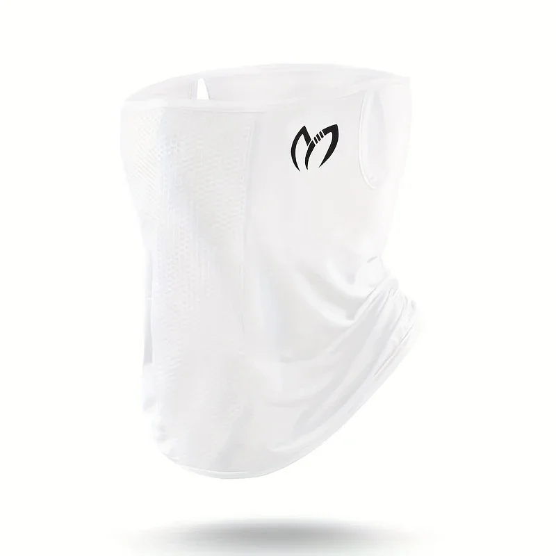 Performance Golf Face Mask, Ice-Silk Breathable Design, Unisex Sun Protection for Summer Activities