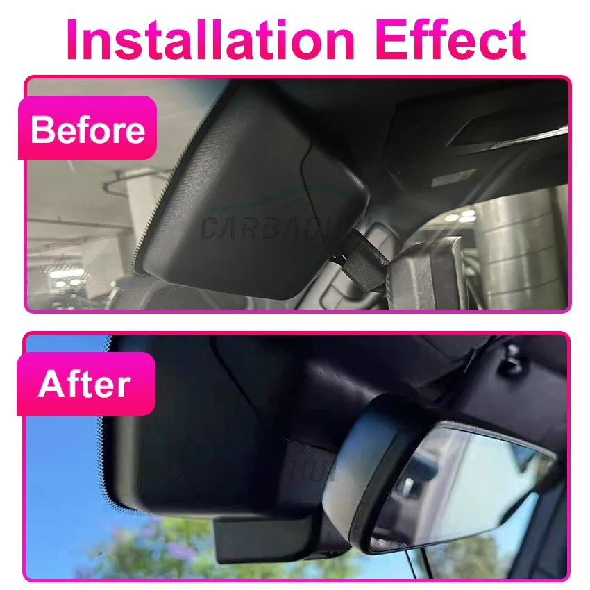 جديد! مسجل فيديو Night Visio 4K UHD التوصيل والتشغيل جهاز تسجيل فيديو رقمي للسيارات داش كام كاميرا لكزس GX 550 550h GX550 GX550h J250 2024 2025