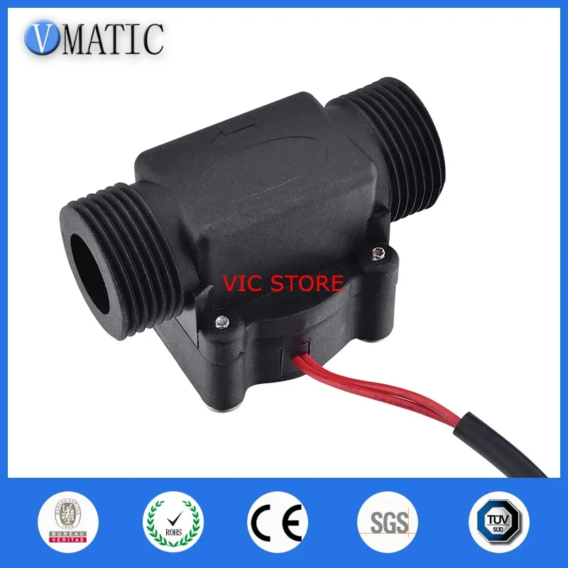 Free Shipping Solar System Pump VC678-1 Level Meter 3/4 Diameter Pa+gf G3/4 Plastic Rate Sensor Water Liquid Flow Switch